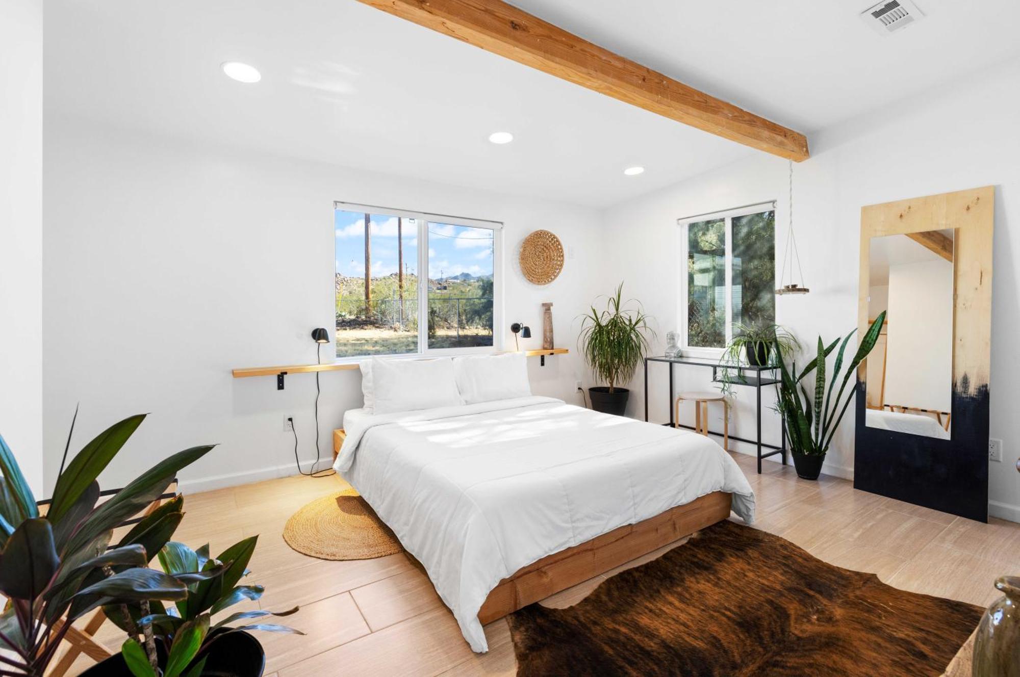 The Zen - Outdoor Shower, Gas Fireplace, Walkable To Shops & Restaurants โจชัวทรี ภายนอก รูปภาพ